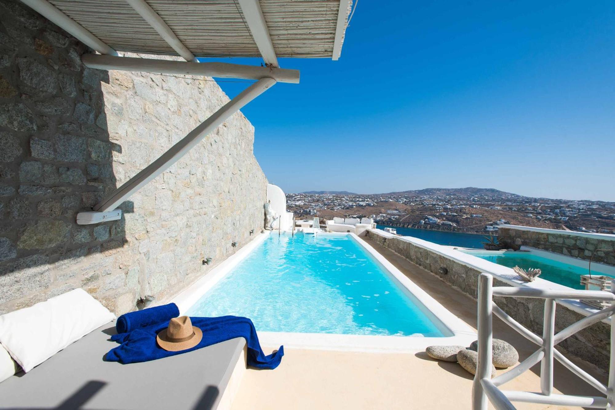 White Stone Mykonos Hotel Agios Ioannis Diakoftis Eksteriør billede