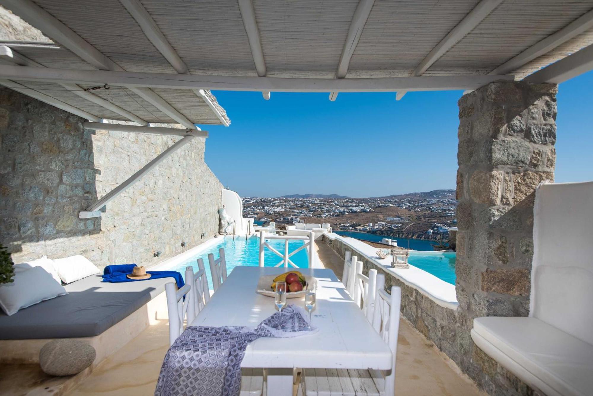 White Stone Mykonos Hotel Agios Ioannis Diakoftis Eksteriør billede