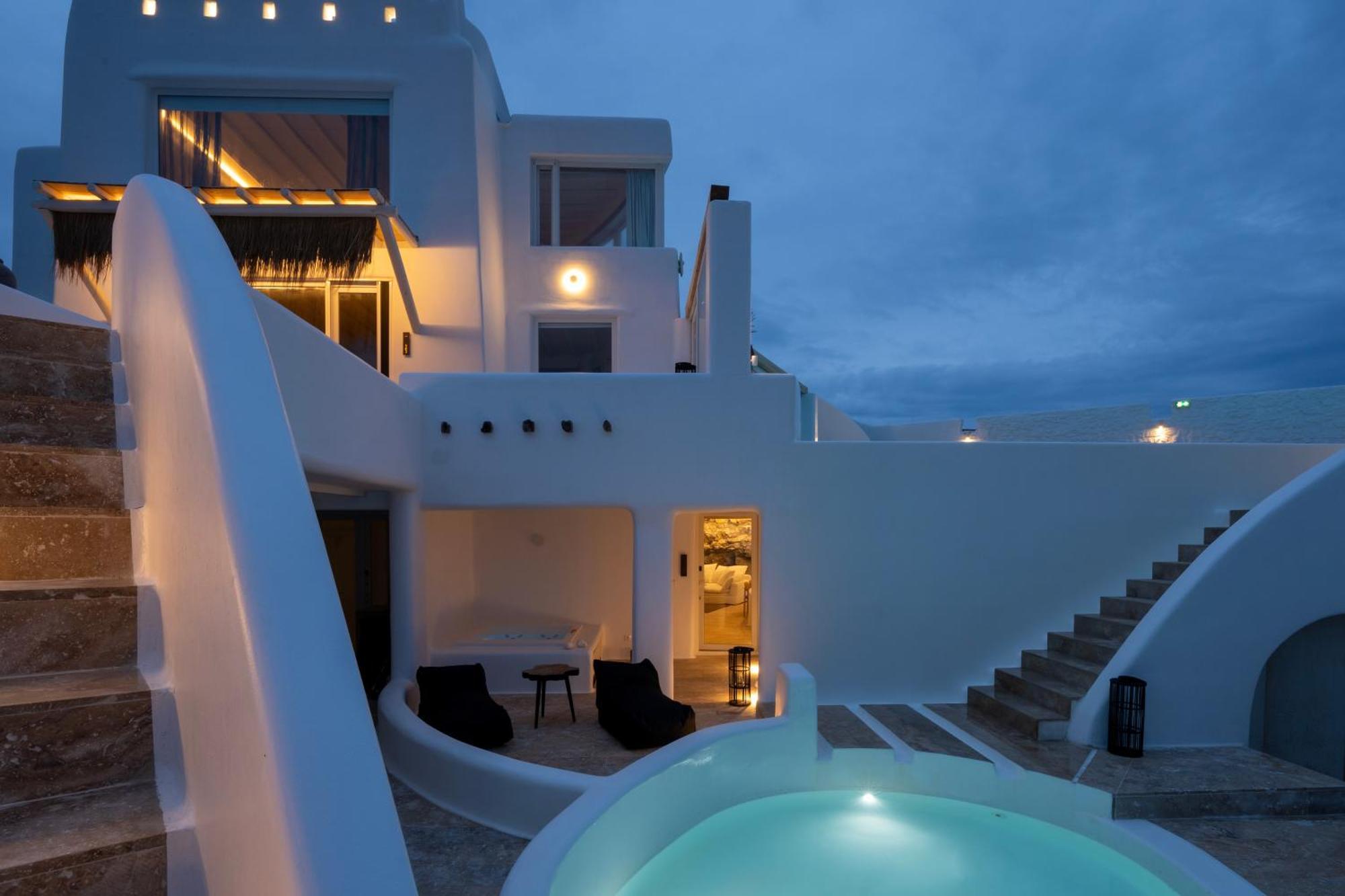 White Stone Mykonos Hotel Agios Ioannis Diakoftis Eksteriør billede