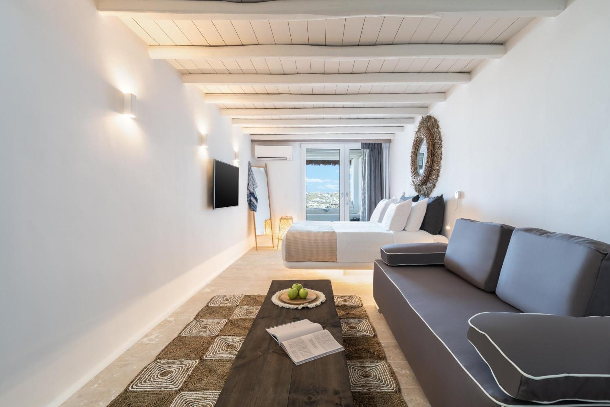 White Stone Mykonos Hotel Agios Ioannis Diakoftis Eksteriør billede